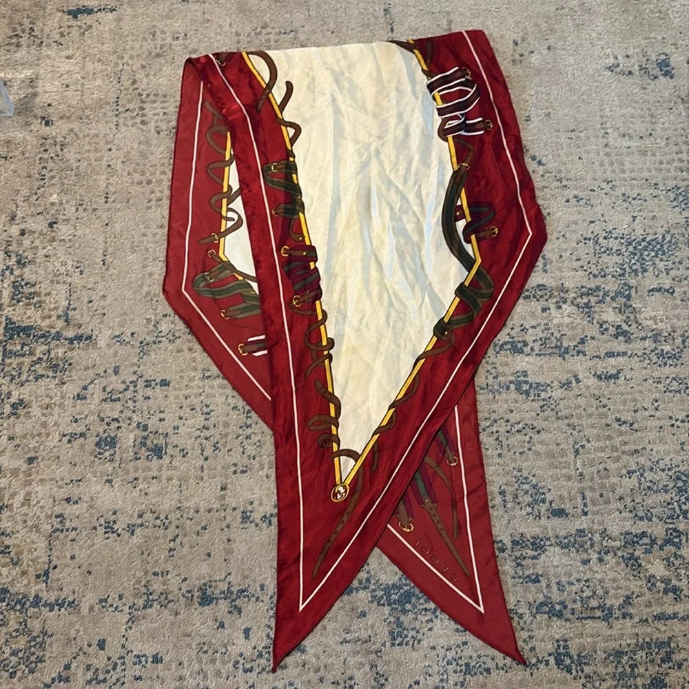 Gucci Silk Scarf - Picture 2 of 6